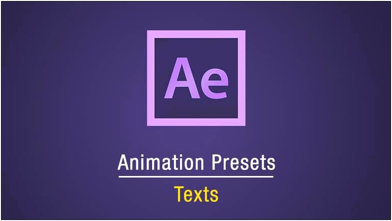 10 Free After Effects Templates Typography