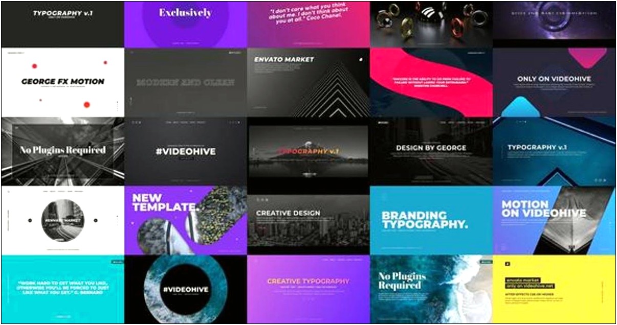 14 Free Premiere Pro Templates And Presets