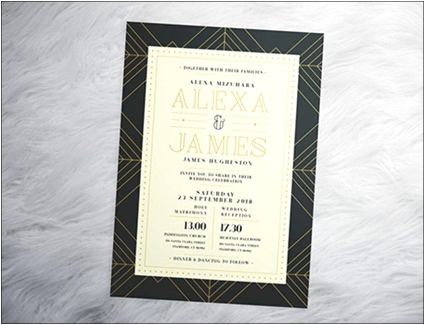 17 Point Thickness Paper For Wedding Invitation