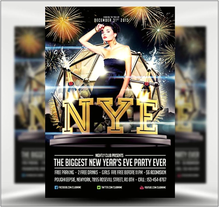 2 Great Events Free Flyer Templates Psd