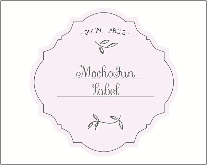 2 Round Labels Onlinelabels Free Template