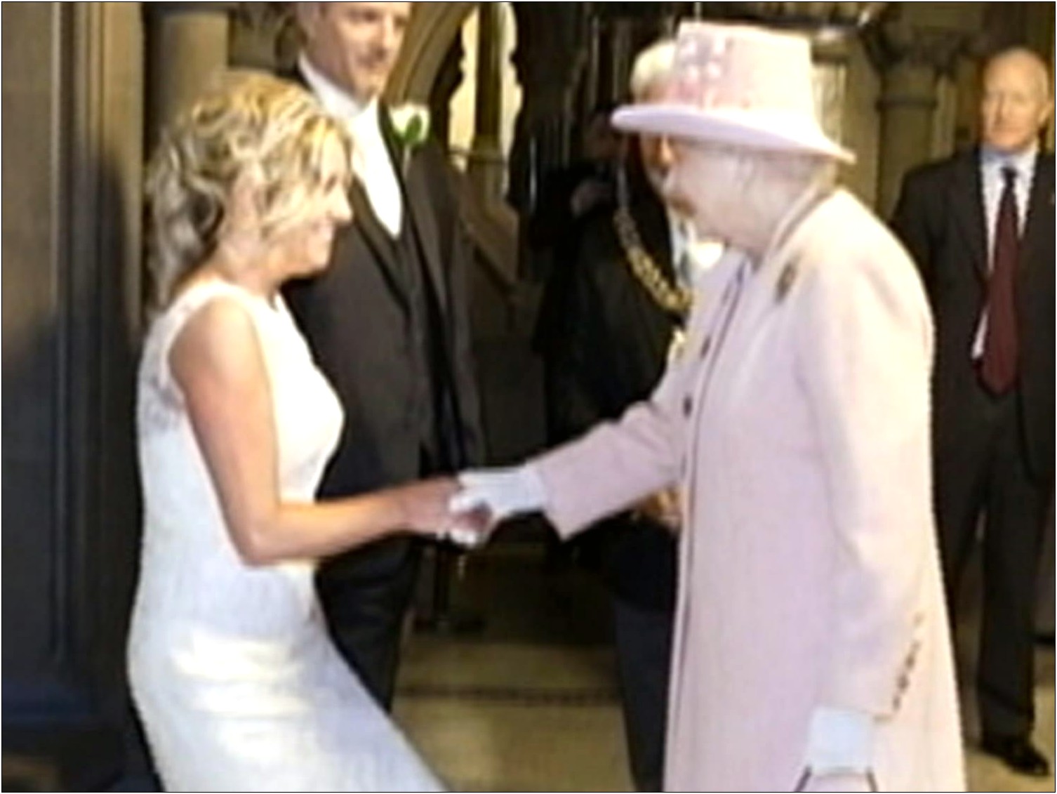 2012 Couple Invited Queen To Wedding