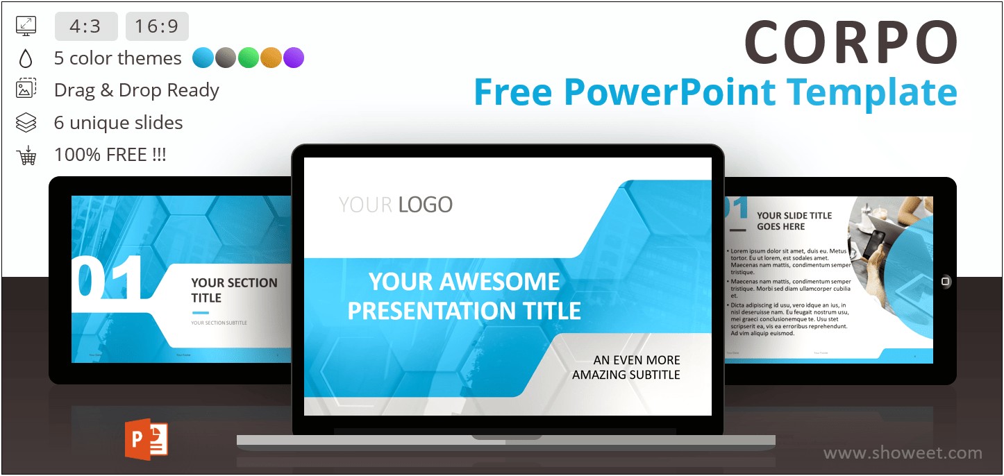 25 Free Download Powerpoint Business Presentation Templates