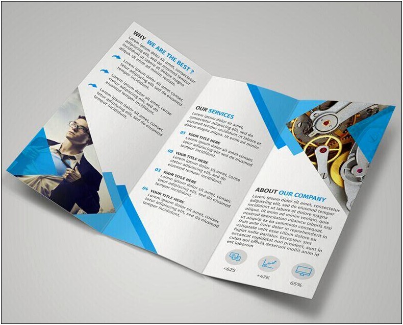 3 Fold Brochure Template Free Psd