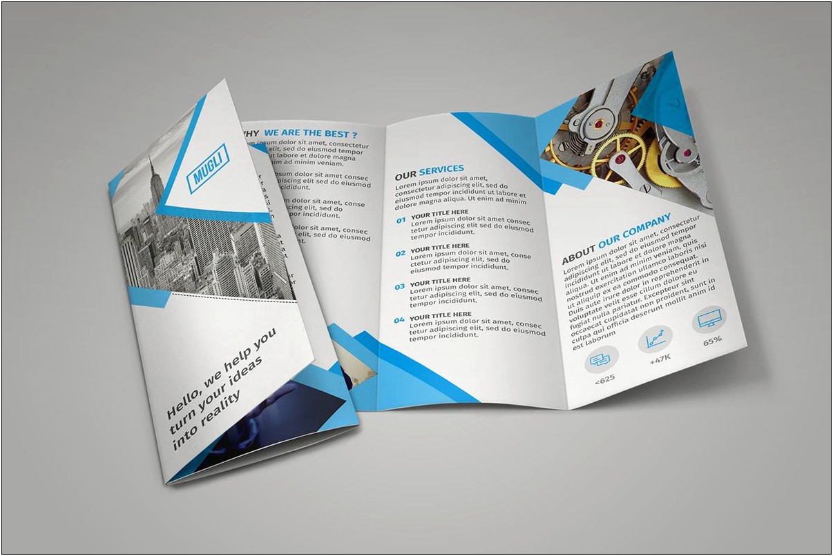 3 Fold Brochure Template Psd Free Download