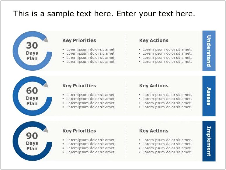 30 60 90 Day Plan Word Template Free