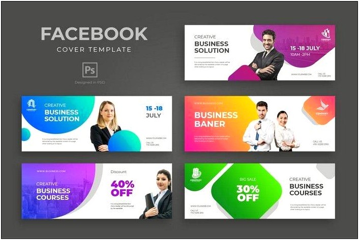 30 Free Facebook Timeline Cover Psd Templates