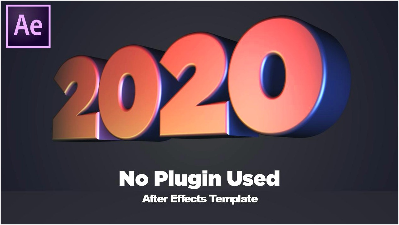 3d After Effects Template Free Download