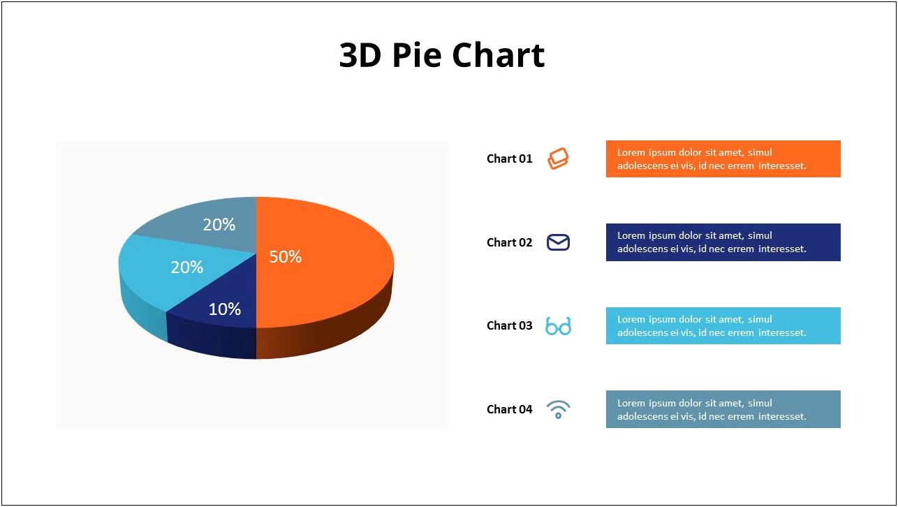 3d Pie Chart Powerpoint Template Free