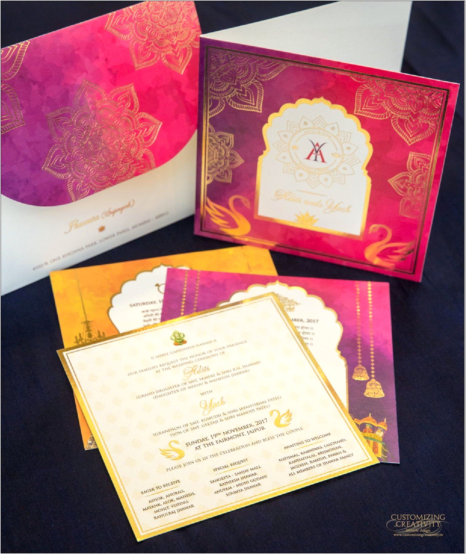 3d Pop Up Wedding Invitations Indian Style