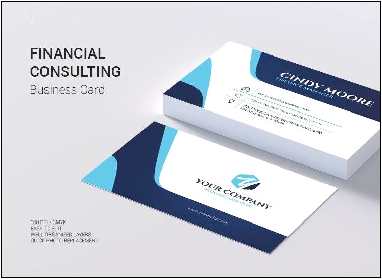 4 Side Free Psd Business Card Templates Actions