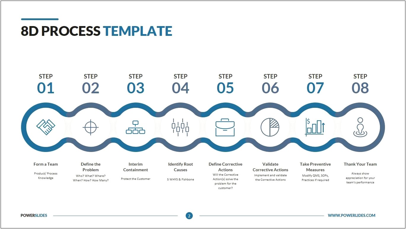 8 Step Process Powerpoint Template Free Download