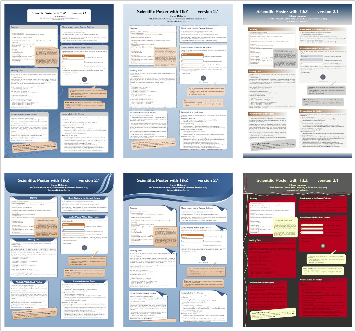 A0 Scientific Poster Template Free Download