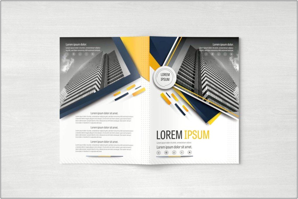 A4 Brochure Design Templates Free Download