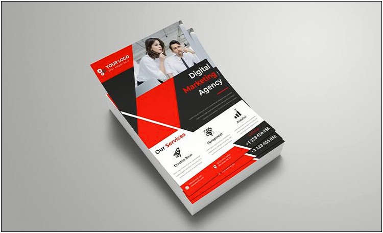 A4 Brochure Templates Free Download Psd File