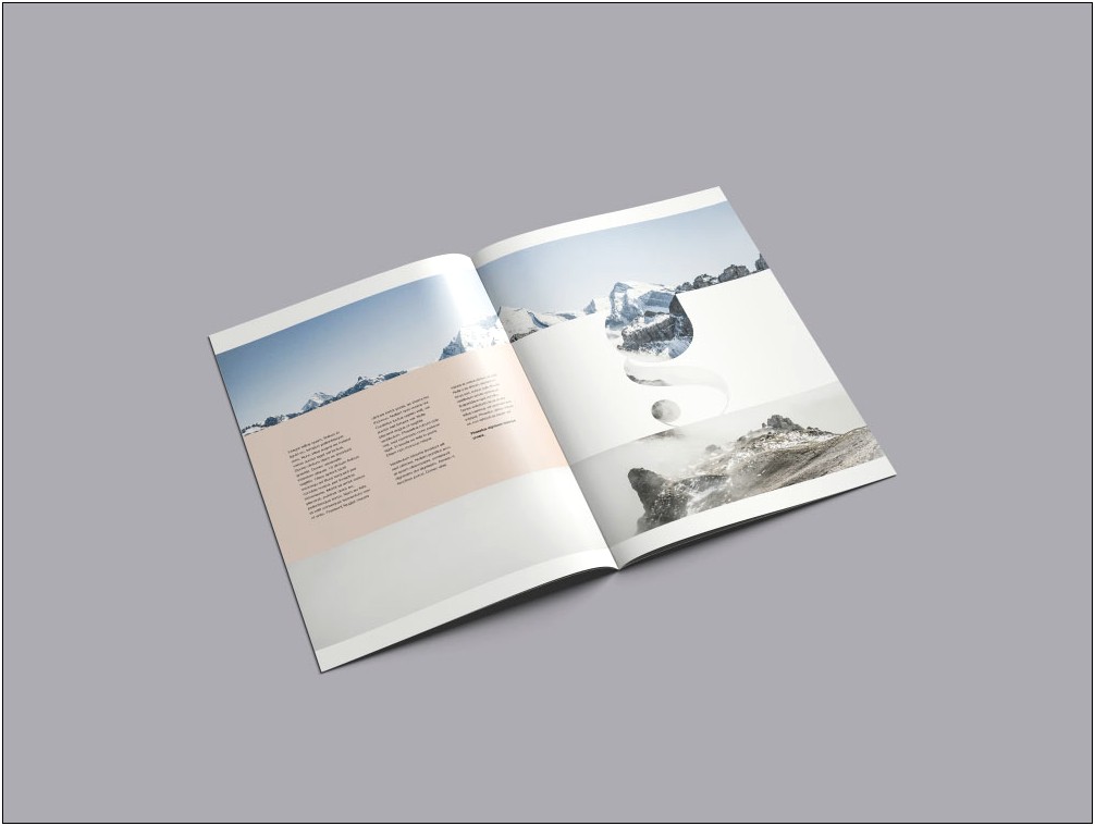 A4 Brochure Templates Free Download Psd