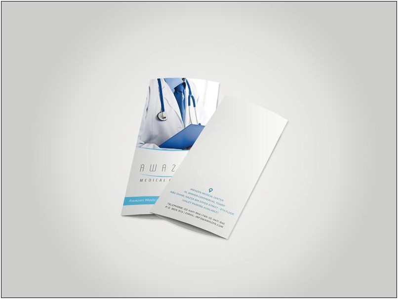 A4 Tri Fold Brochure Template Psd Free Download