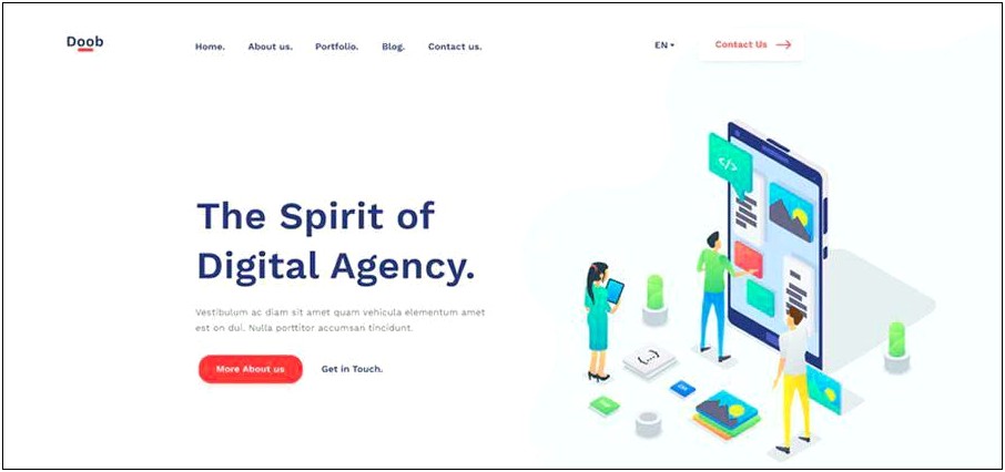 About Us Page Template Free Html