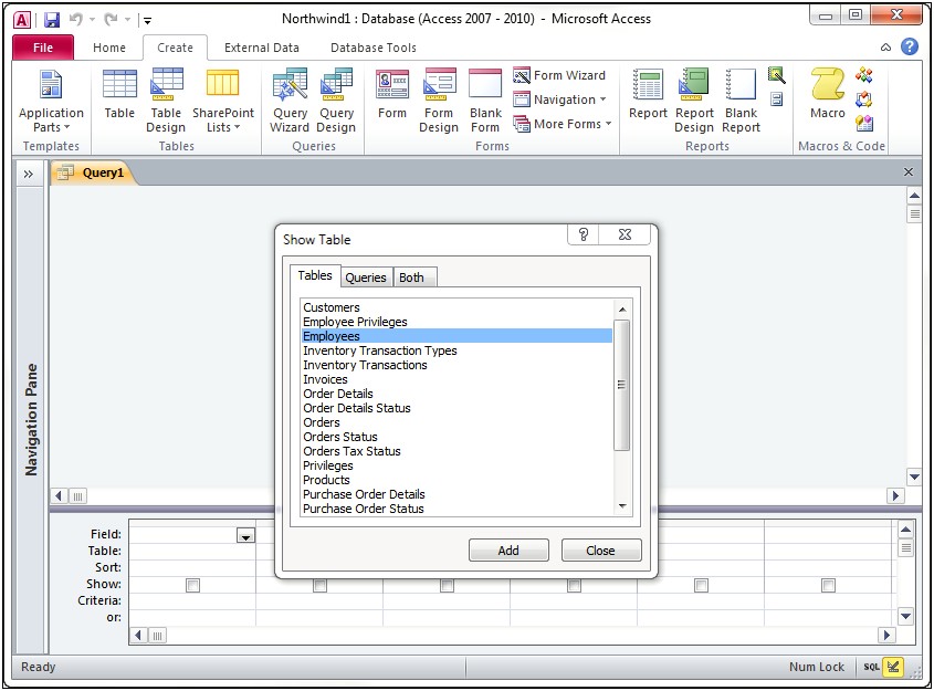 Access 2007 Database Templates Free Download