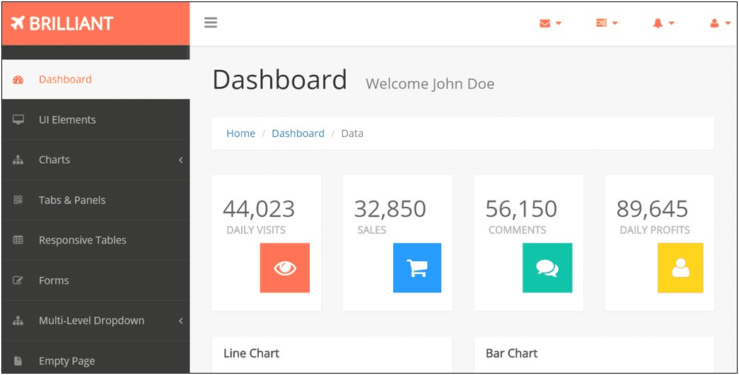 Ace Master Admin Template Free Download