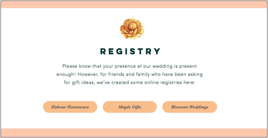 Add Amazon Wedding Registry To Invitation