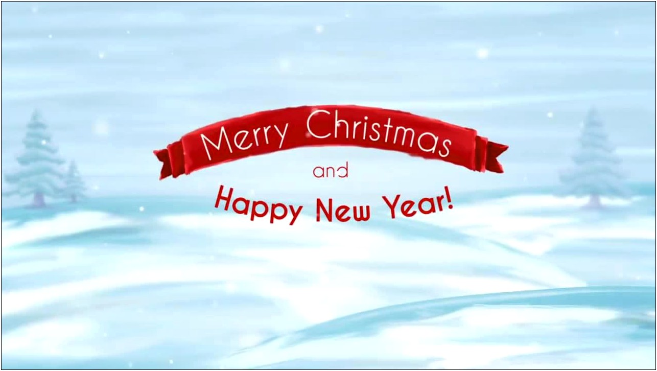 Adobe After Effects Christmas Templates Free