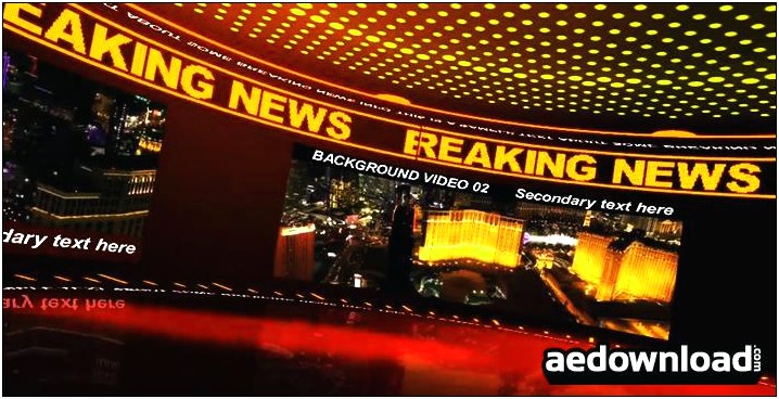 Adobe After Effects News Template Free Download