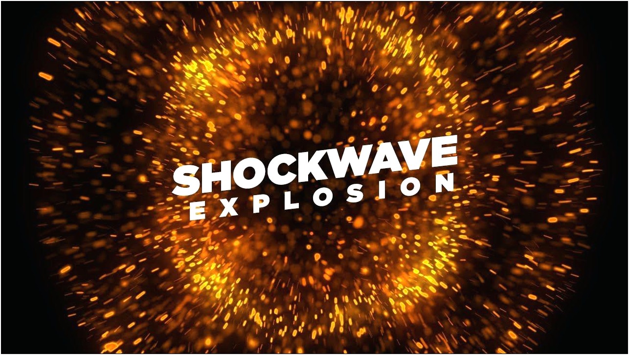 Adobe After Effects Template Free Download Wall Explode