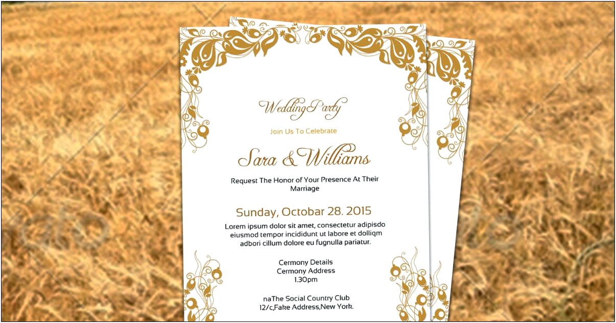 Adobe After Effects Wedding Invitation Templates Free Download