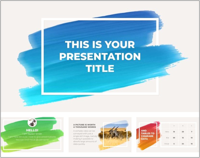 Adobe Flash Presentation Template Free Download