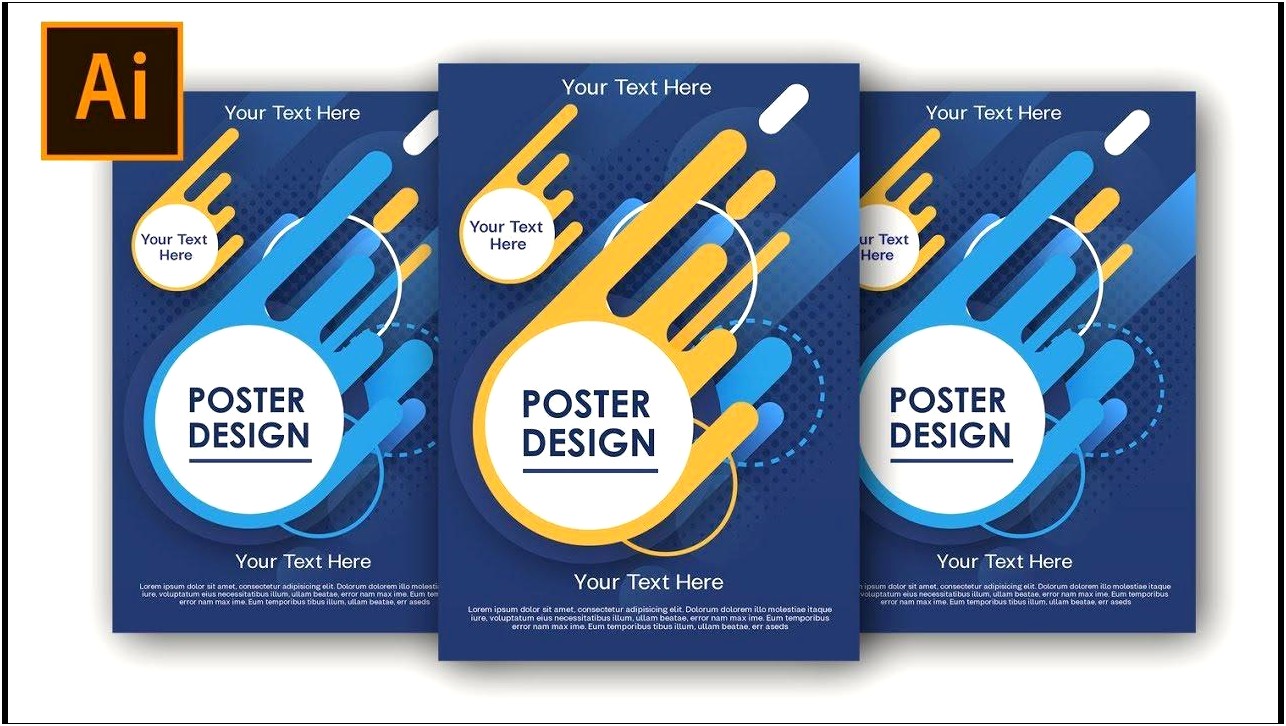 Adobe Illustrator 24 X 36 Poster Template Free