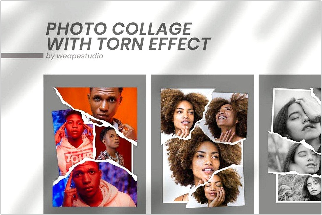 Adobe Photoshop Collage Templates Free Download