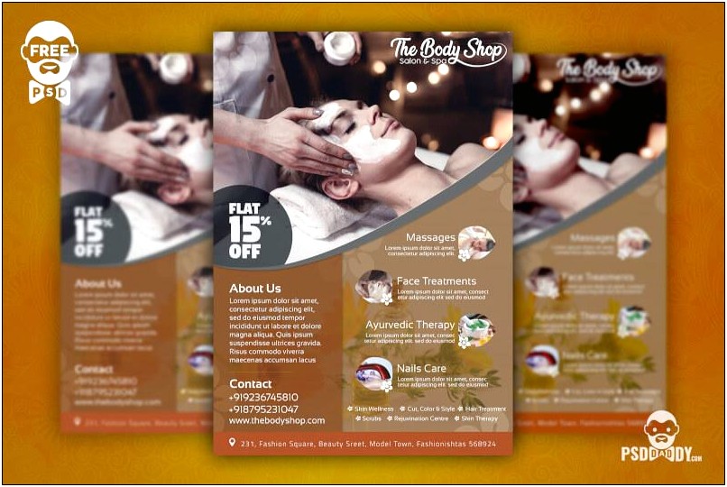 Adobe Photoshop Psd Poster Templates Free Download