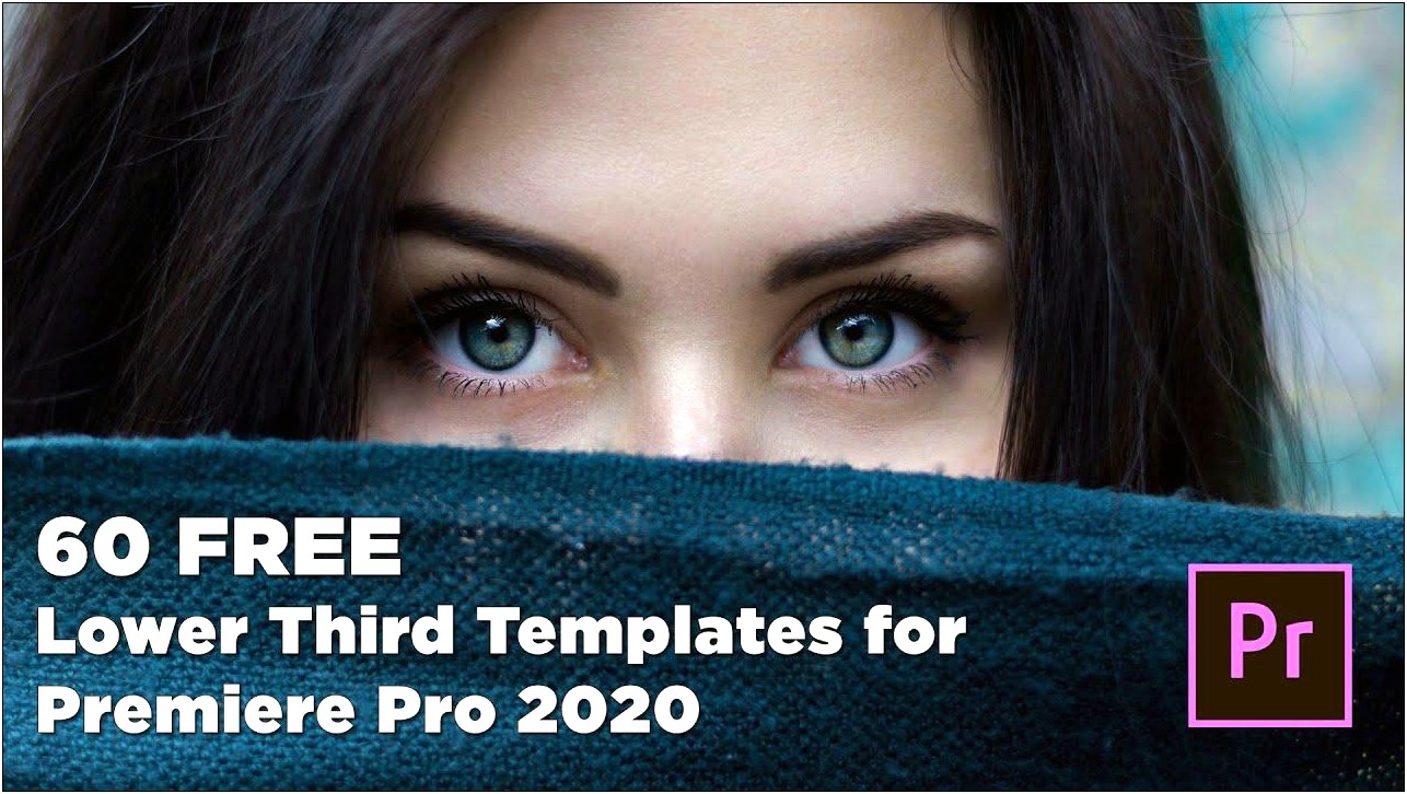 Adobe Premiere Lower Thirds Templates Free Download