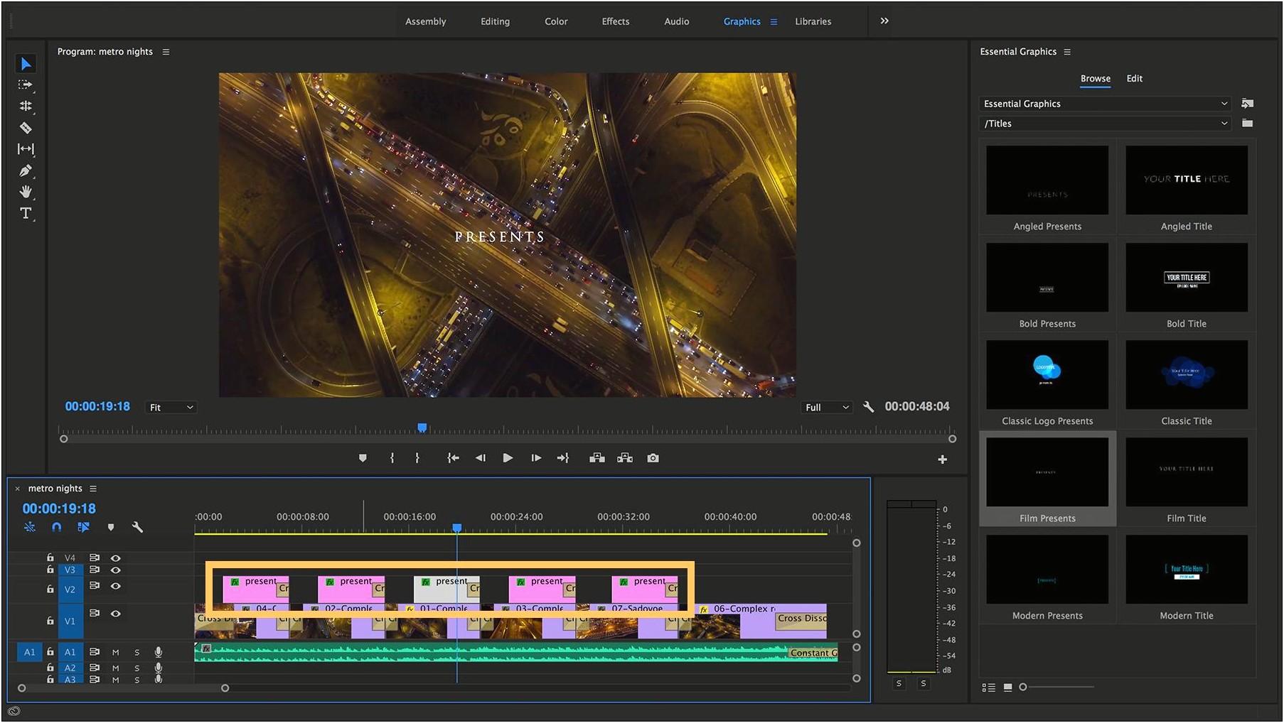 Adobe Premiere Motion Graphics Template Free Download