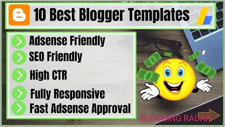 Adsense Friendly Blogger Free One Page Template