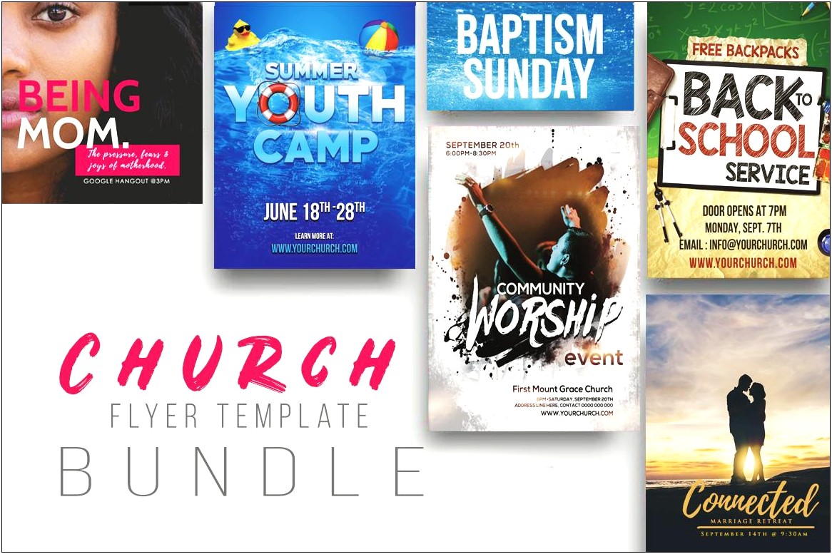 Adult Bible Study Flyer Template Free