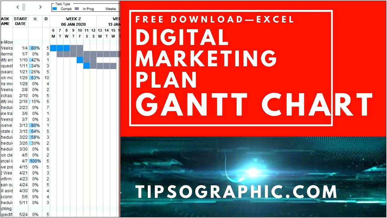 Advertising Plan Template Excel Free Download