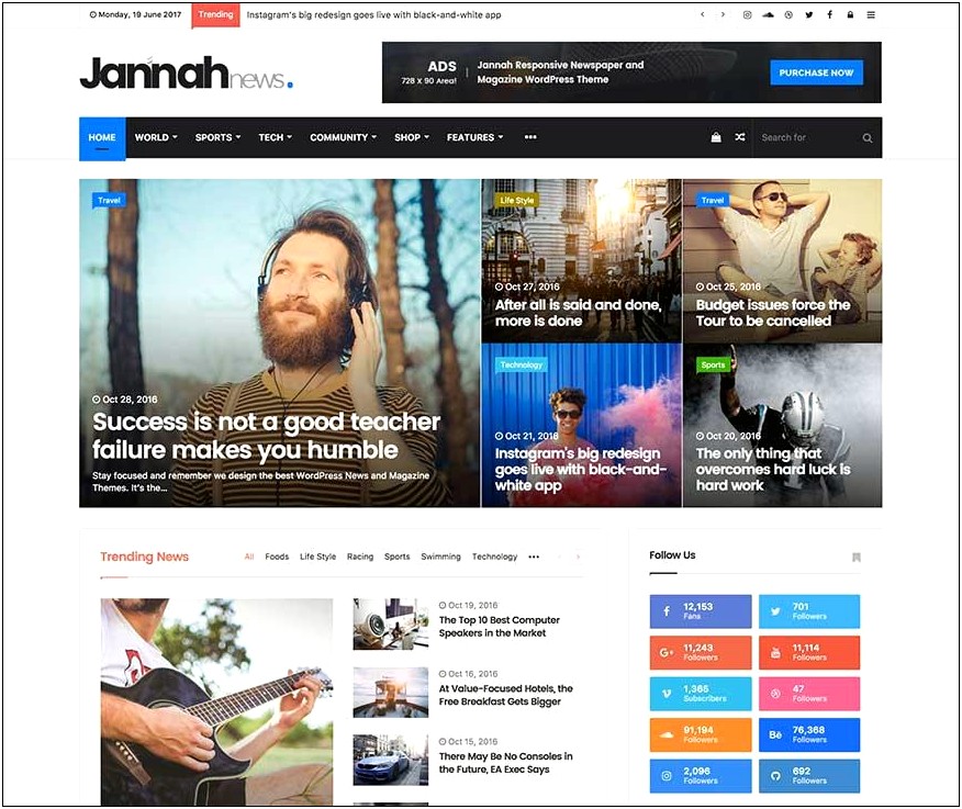 Aeromag Rtl Blogger Template Free Download