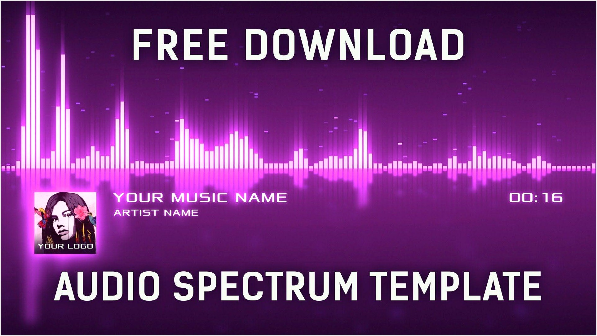 After Effect Audio Spectrum Template Free