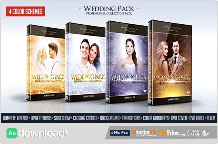 After Effect Cs4 Template Free Download Wedding