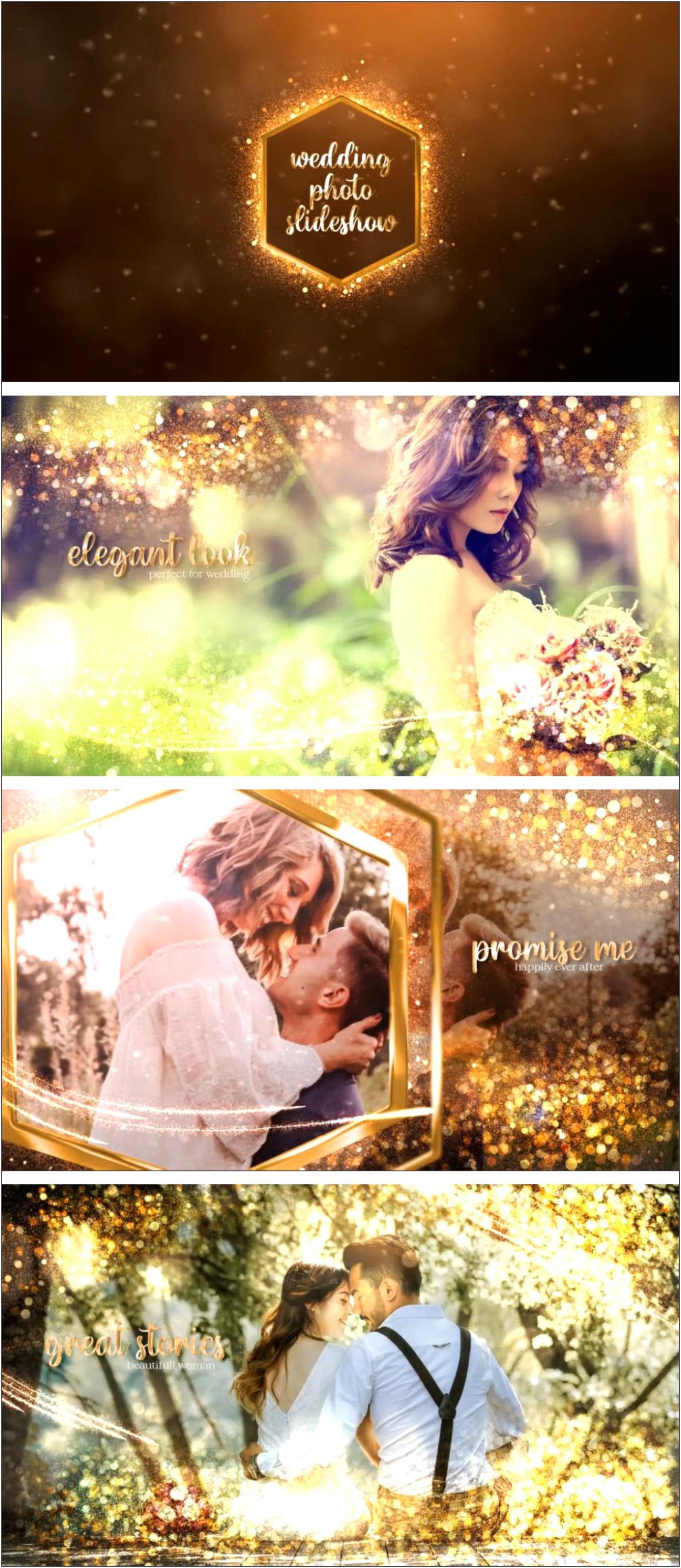 After Effect Wedding Slideshow Template Free