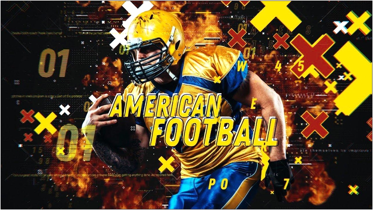 After Effects American Football Templates Free