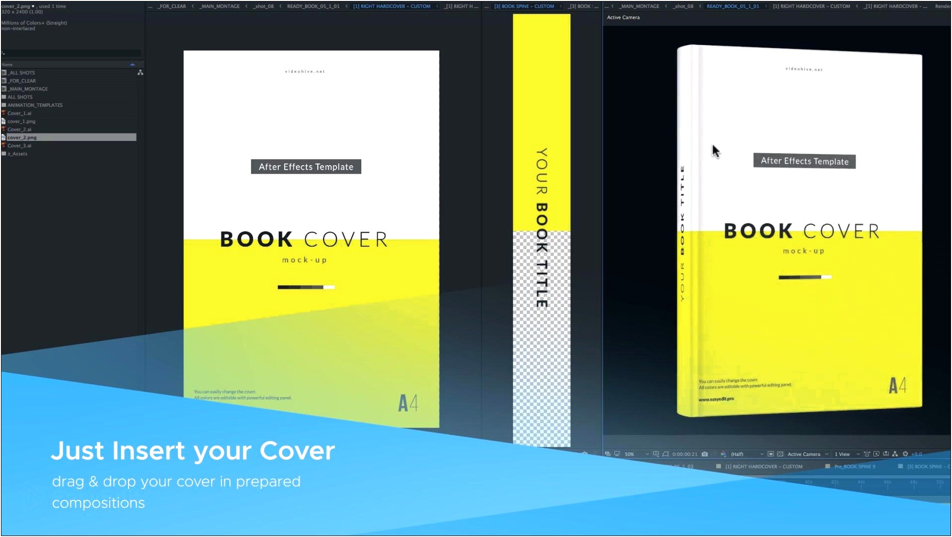 After Effects Book Template Free Download