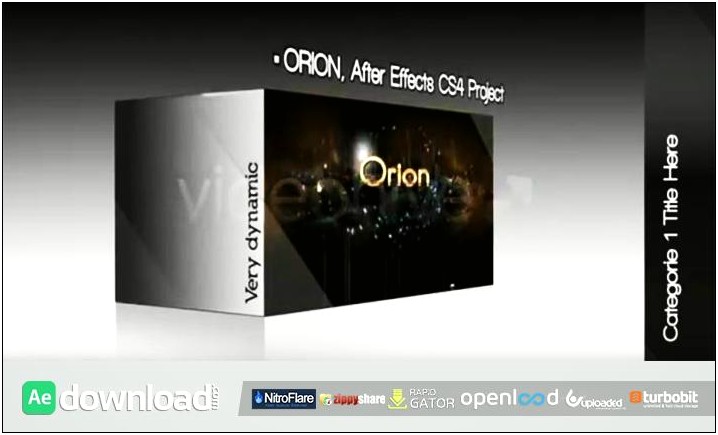 After Effects Cs4 Slideshow Templates Free Download