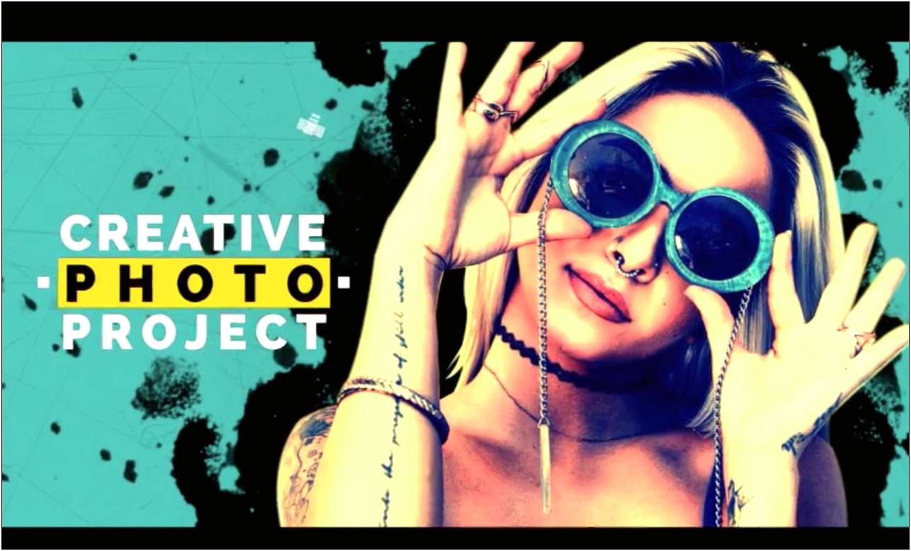 After Effects Free 8bit Photo Slideshow Template Download