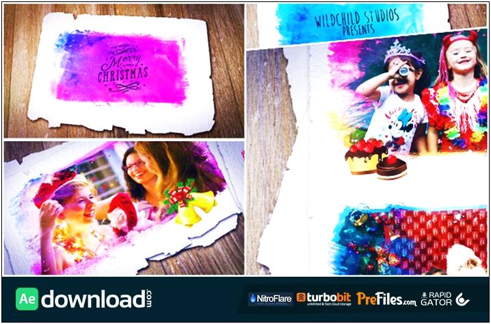 After Effects Photo Gallery Template Free Download
