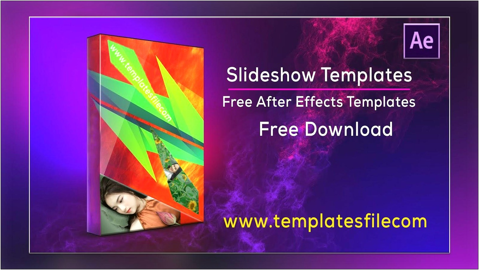 After Effects Template Free Download Photo Slideshow