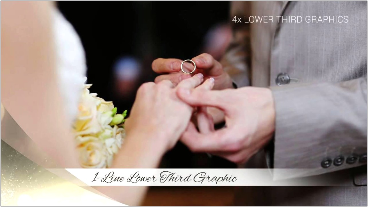 After Effects Template Free Wedding Rings Videohive