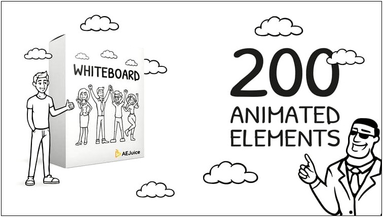 After Effects Template Whiteboard Explainer Free Download